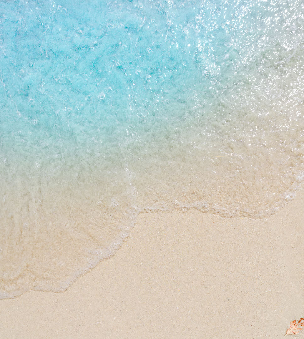 Crystal clear Indian Ocean waters